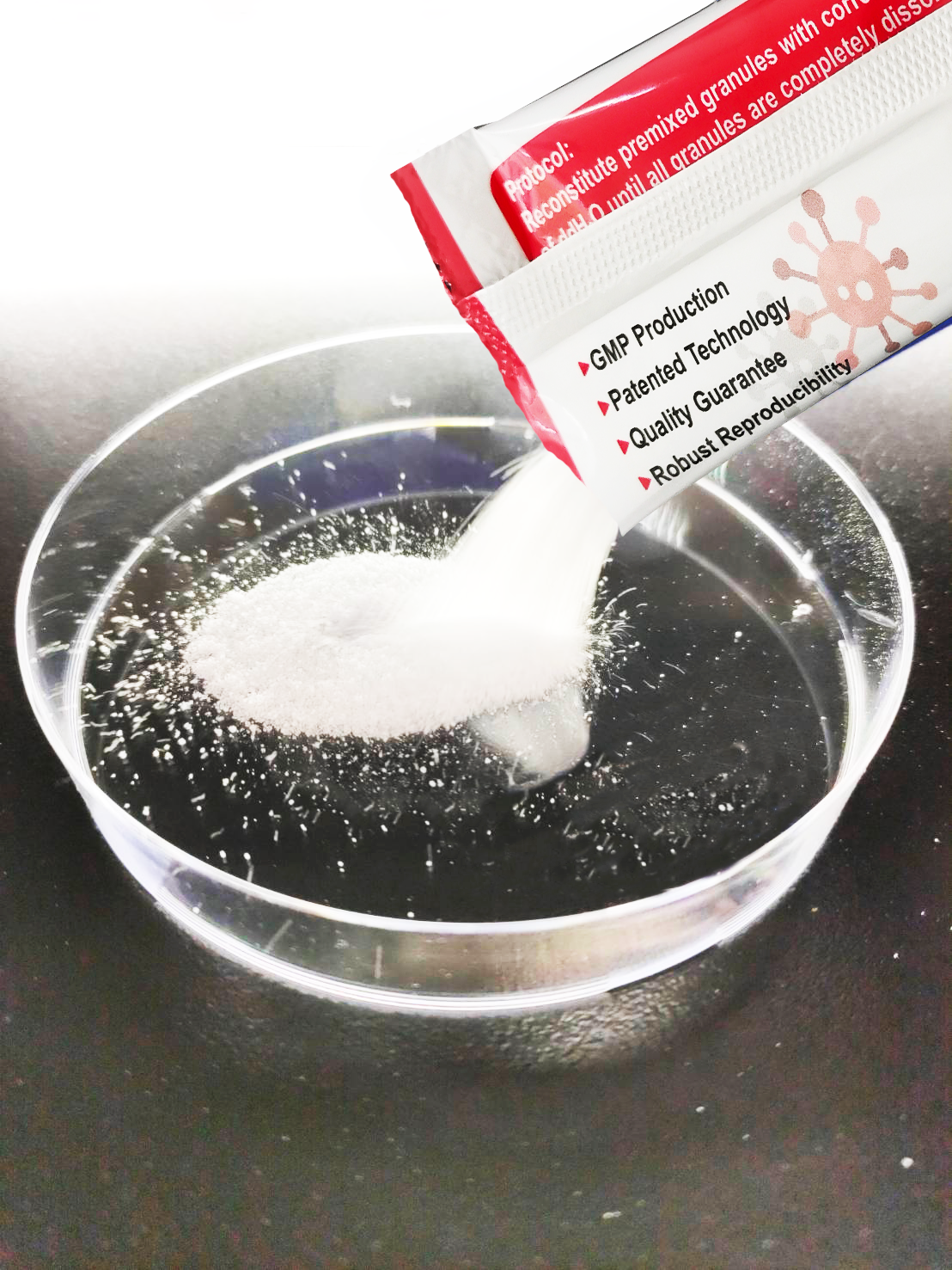 ACElute™ Tris-Glycine Instant Granules, 1L/pk