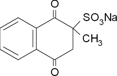 Menadione sodium bisulfite