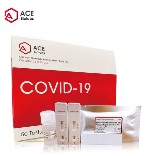 Environmental COVID-19 (SARS-CoV-2) RBD Antigen Rapid Detection Kit (Colloidal Gold-Based)