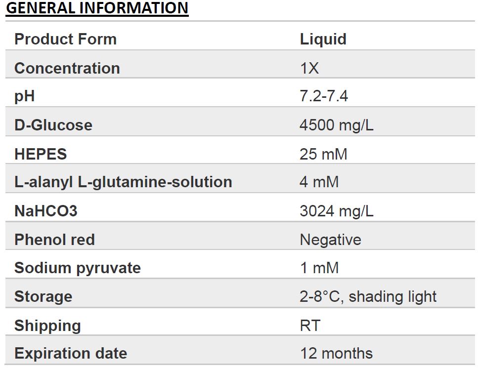 IMDM (without phenol red, with L- alanyl -L-glutamine)